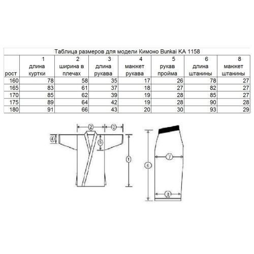 Кімоно “Bunkai”  KA1158