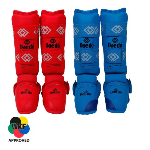 Защита голени и стопы для карате WKF Daedo KPRO 2012