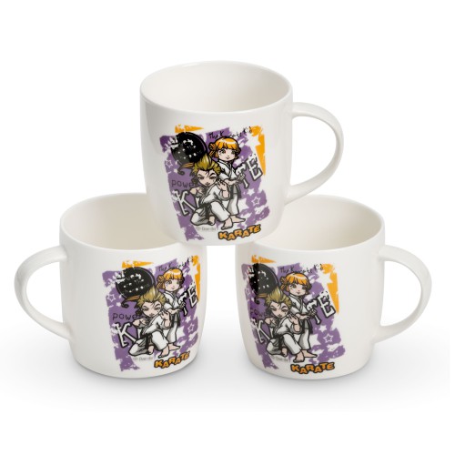 Чашка Daedo WKF фіолетова DE1523